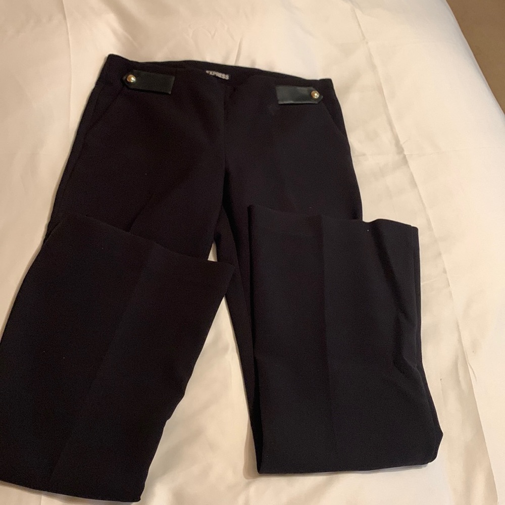 Express black slacks size 8R